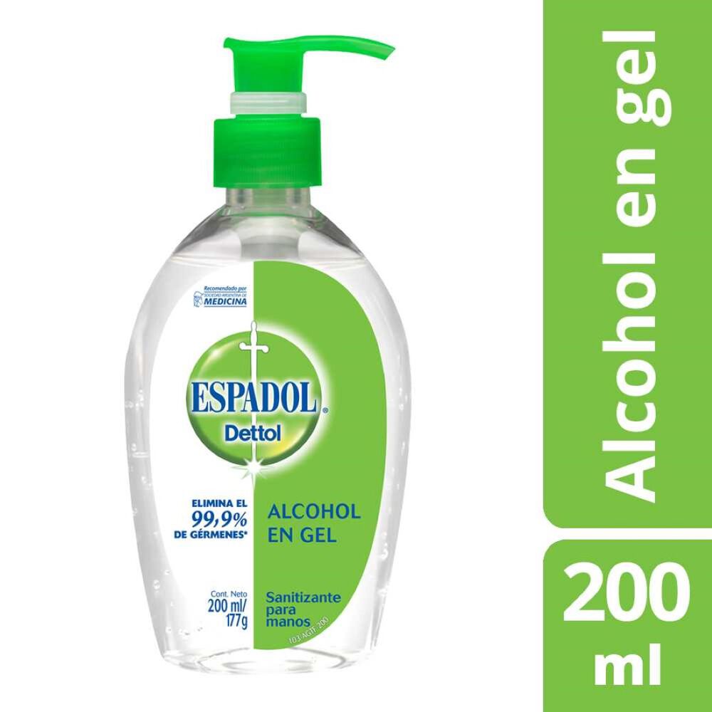 Alcohol Gel 200ml Dettol image number 0.0